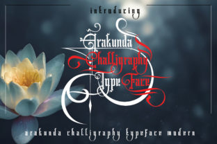 Arakunda: A Luxurious Calligraphy Font for Digital Branding