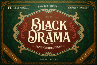 Black Drama: The Font That Elevates Your Campaigns