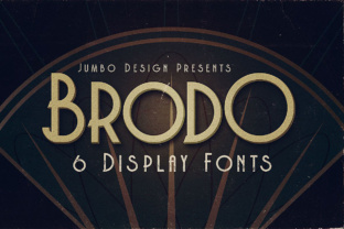 Brodo: A Timeless Display Font for Editorial Design