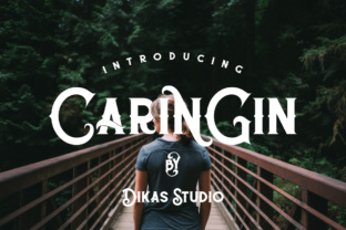 Caringin: The Font That Elevates Your Brand’s Vintage Vibe