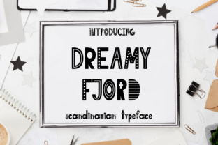 Dreamy Fjord: A Scandinavian Display Font for Creative Makers