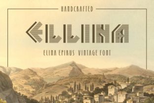 Elina Epirus: A Display Font Rooted in Ancient Greek Grace