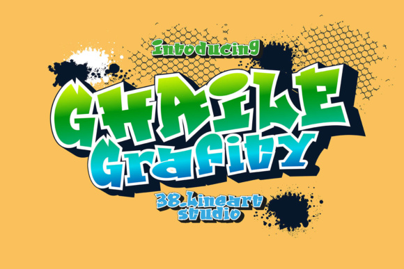 Ghaile Grafiti: A Graffiti-Style Handwritten Font for Editorial Charm