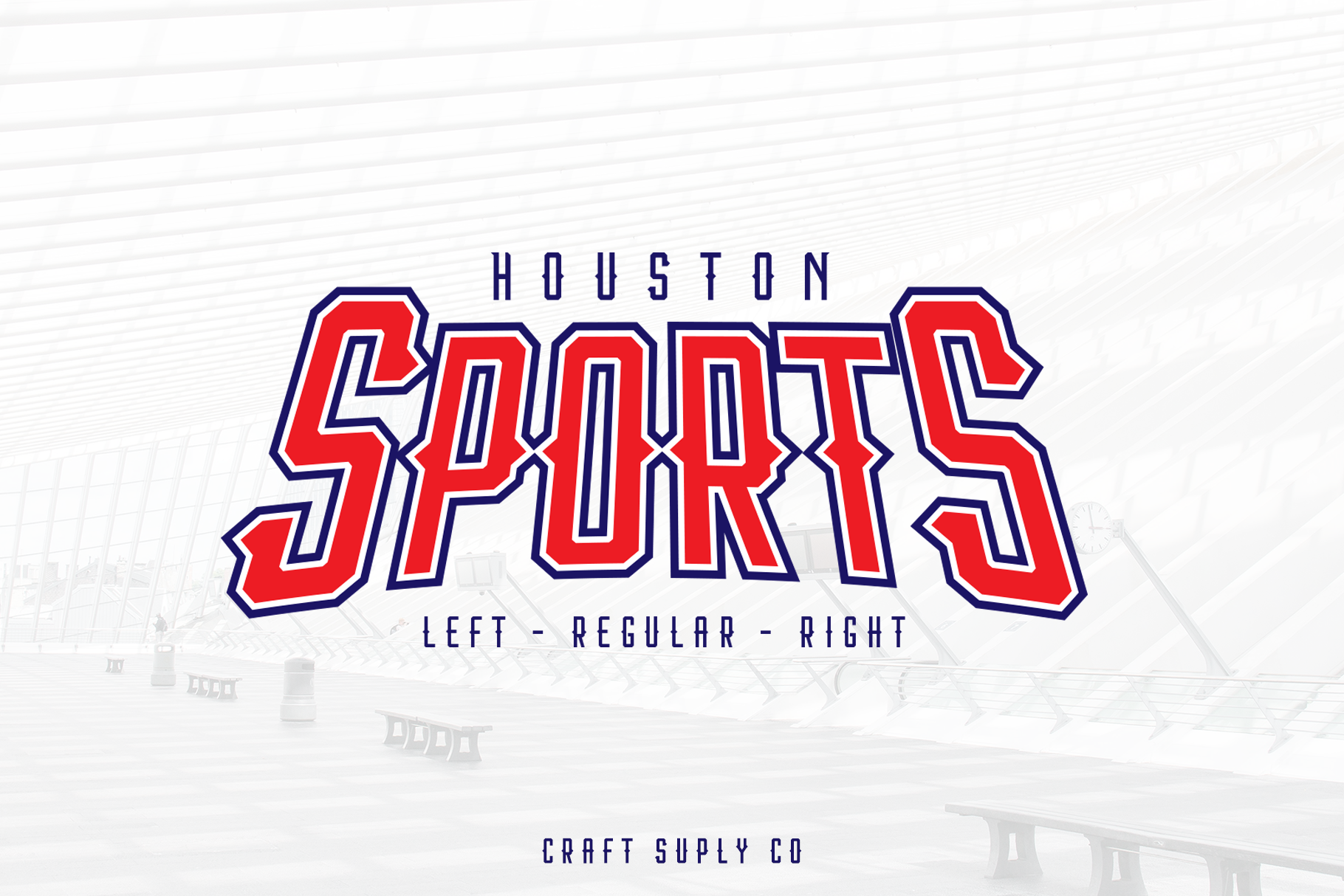 Houston Sports Font for Bold, Trustworthy Branding