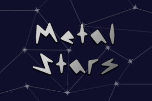 Metal Stars Font: A Bold Choice for Display Design
