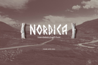 Nordica: A Runic Display Font for Nordic-Inspired Campaigns