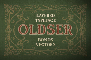 Oldser Vintage Display Font for Elegant Branding
