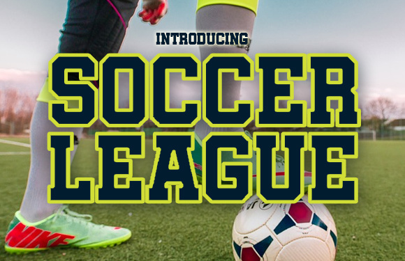 Soccer League Font for Bold, Athletic Branding