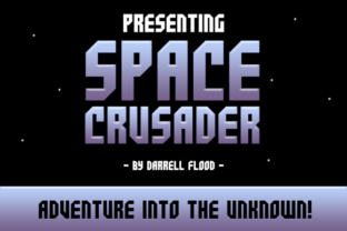 Space Crusader: A Modern Angular Font for Sci-Fi Branding