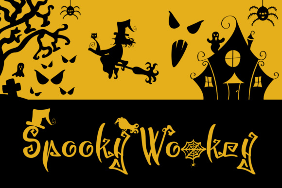 Spooky Wookey Font for Halloween Campaigns