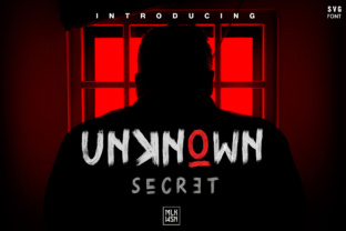 Unknown Secret: A Grungy Display Font for Bold Campaigns