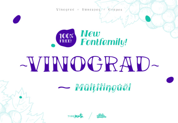 Vinograd Handwritten Font for Small Business Branding