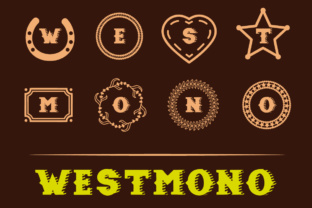 West Mono: A Western-Themed Monogram Font for Distinctive Web Typography
